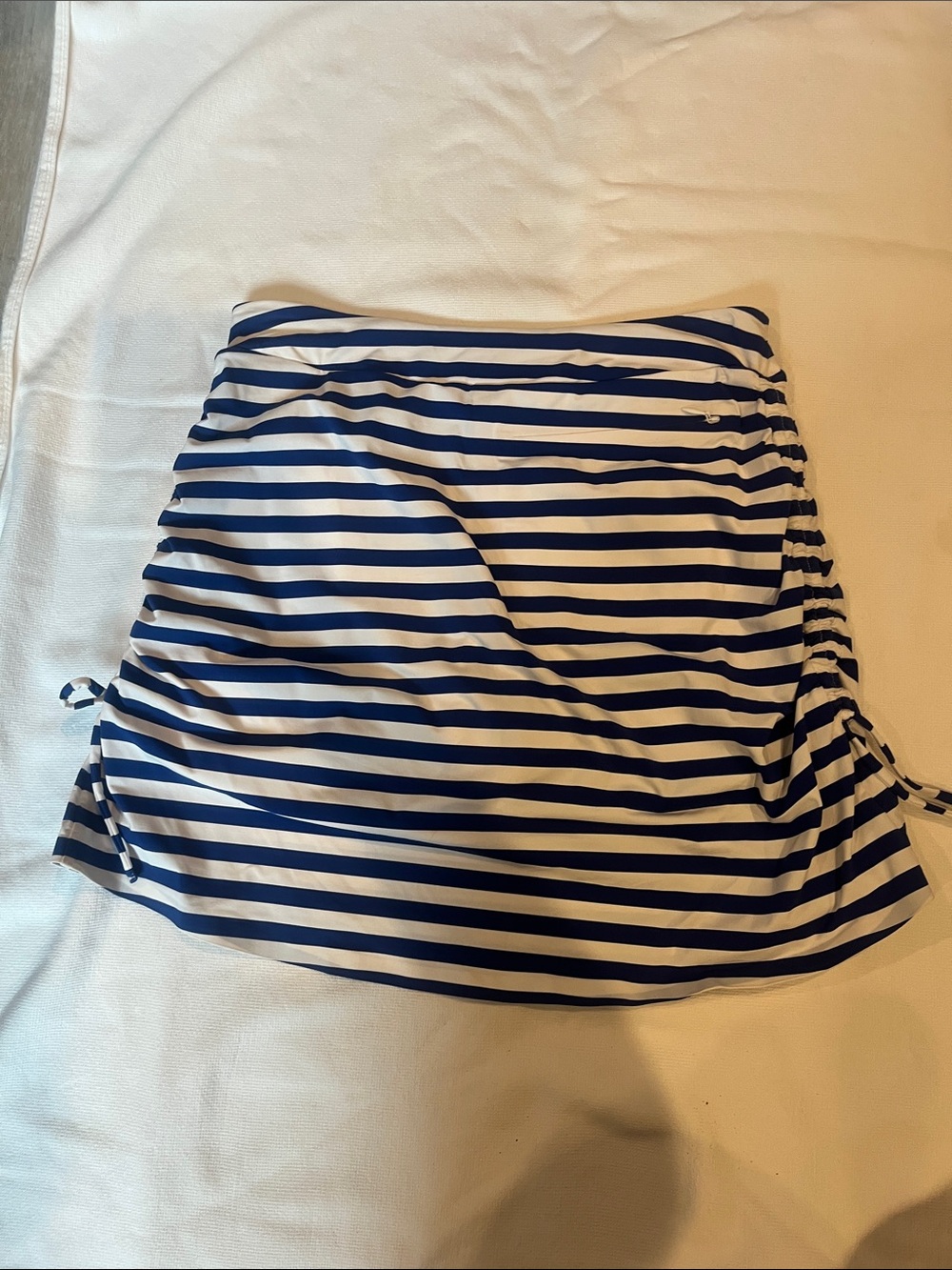 G/FORE Navy and White Striped Women's Swim Sarong - Picture 2 of 6